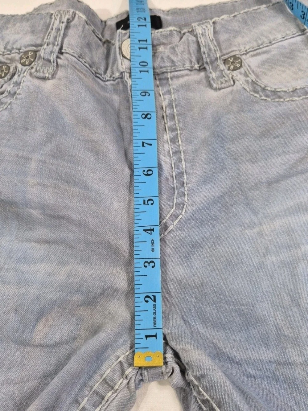 TRUE RELIGION Men's Shorts Size 38 Relaxed Skinny Gray Rocco Relaxed Skinny  57